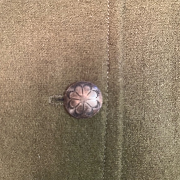 Gorgeous Olive Green Western Vest by Cattle Kate - Picture 7 of 8